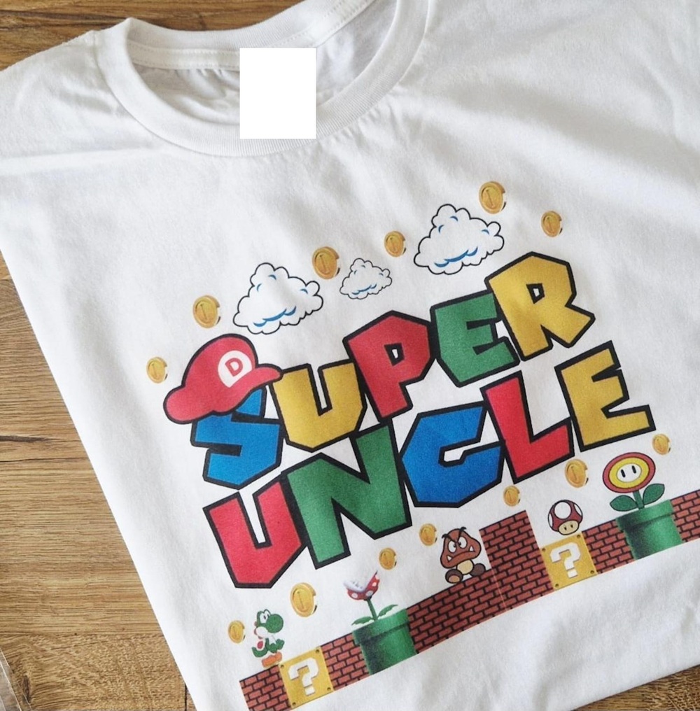 Super Mario Uncle Tshirt..